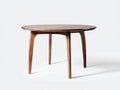 Table à manger rectangulaire 220×100×75 cm – bois brun et métal noir – style contemporain